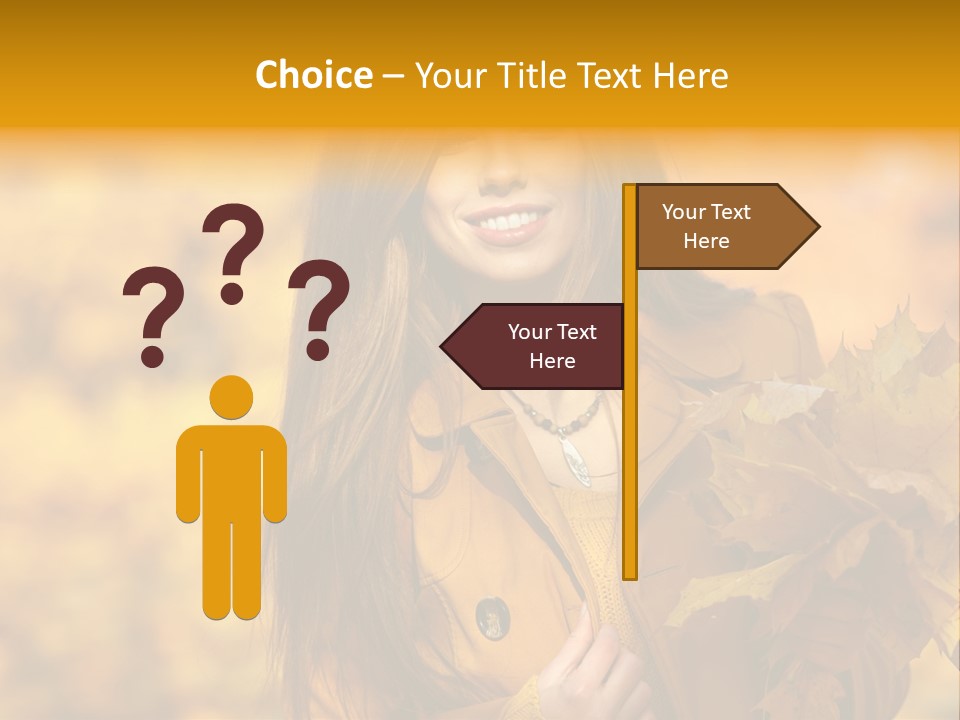 Nymph Woman People PowerPoint Template