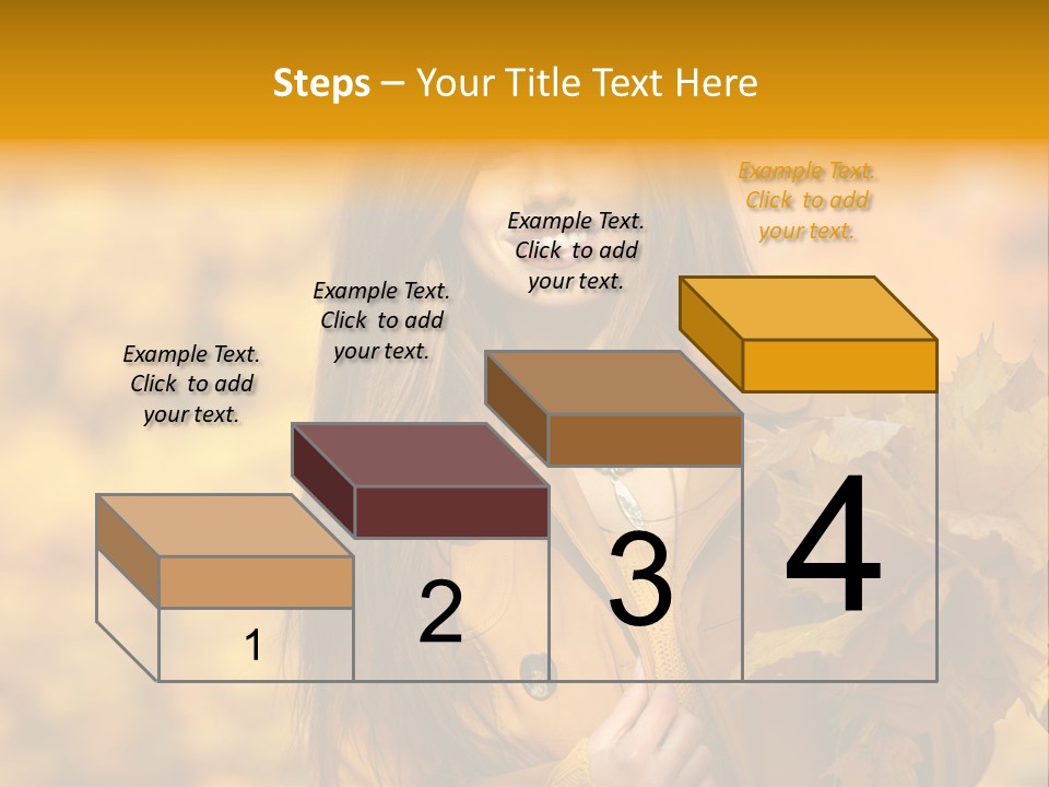 Nymph Woman People PowerPoint Template