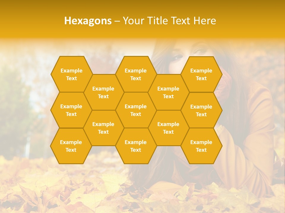 Golden Cute Attractive PowerPoint Template