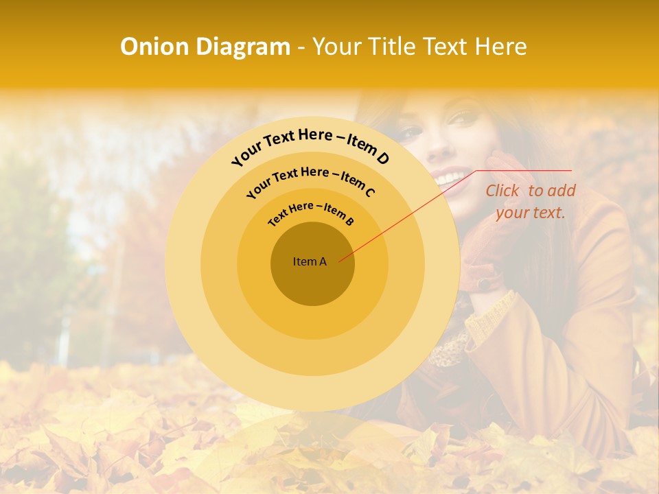 Golden Cute Attractive PowerPoint Template