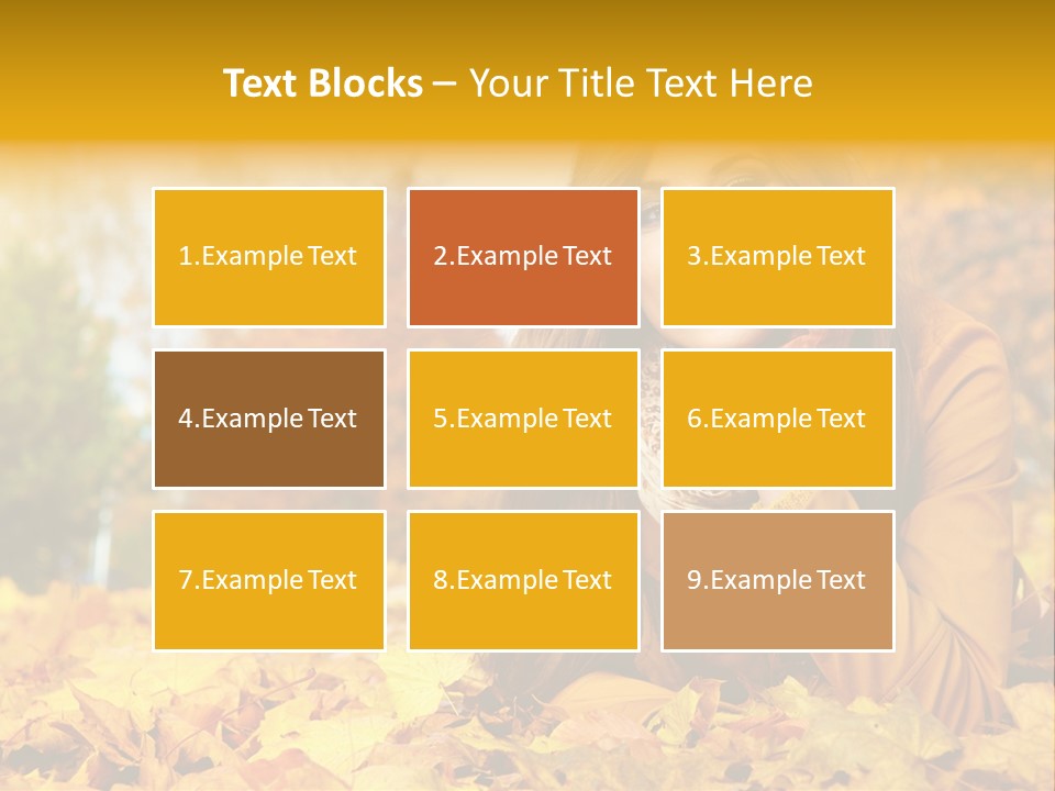 Golden Cute Attractive PowerPoint Template