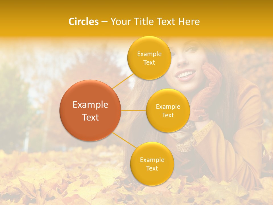 Golden Cute Attractive PowerPoint Template