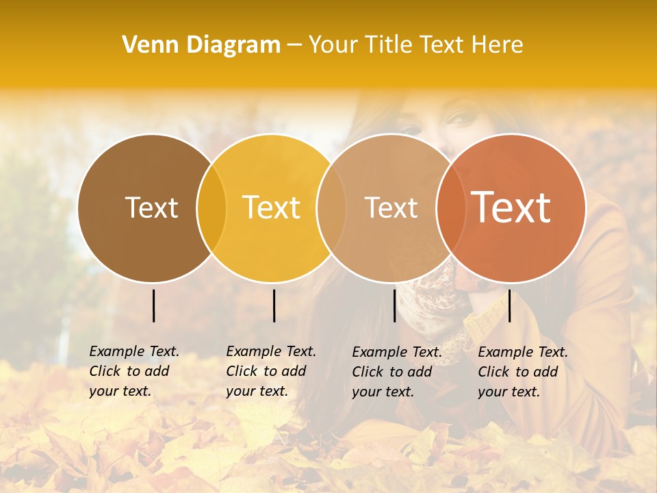 Golden Cute Attractive PowerPoint Template