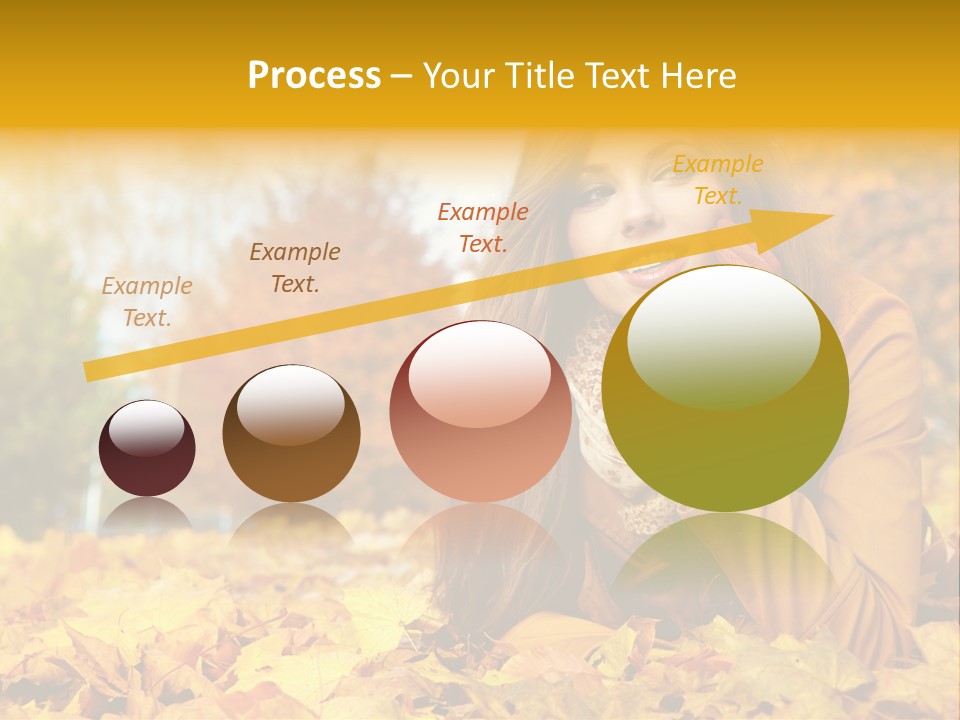 Golden Cute Attractive PowerPoint Template