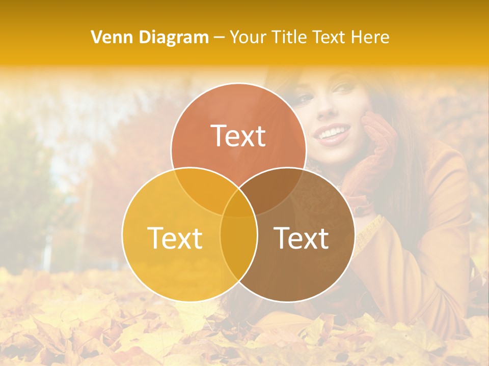 Golden Cute Attractive PowerPoint Template