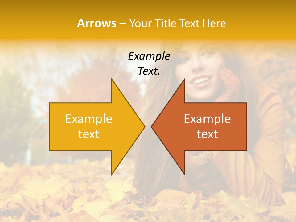 Golden Cute Attractive PowerPoint Template