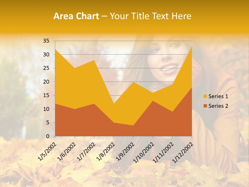Golden Cute Attractive PowerPoint Template