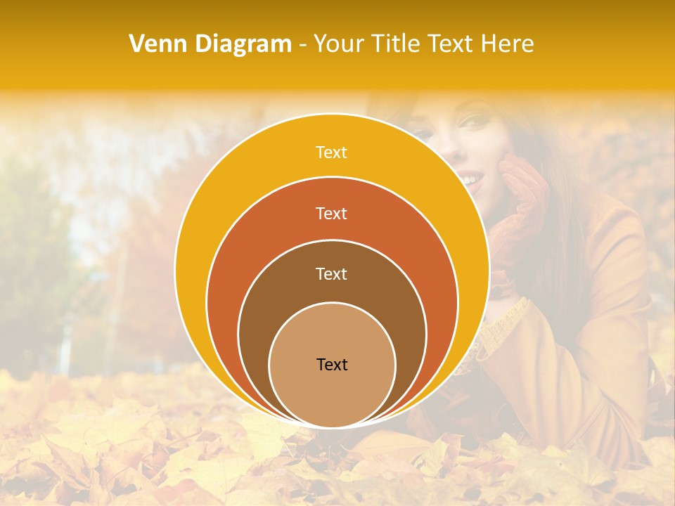 Golden Cute Attractive PowerPoint Template