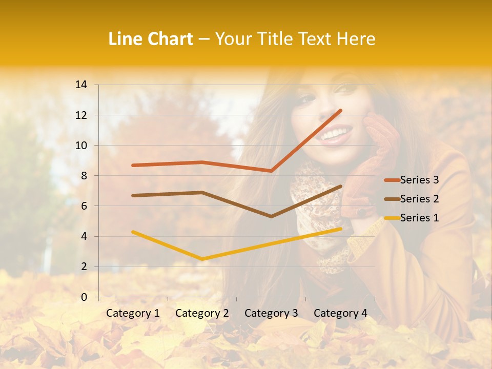 Golden Cute Attractive PowerPoint Template