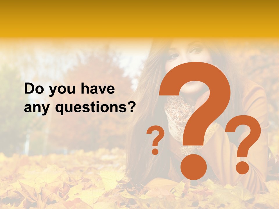 Golden Cute Attractive PowerPoint Template