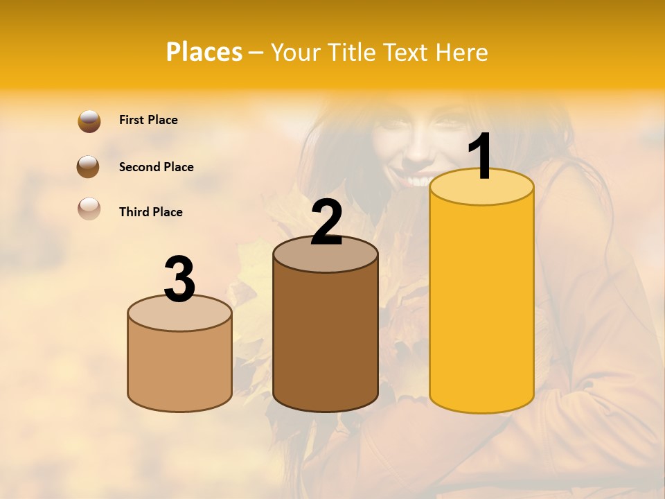 Makeup Expression Fashion PowerPoint Template