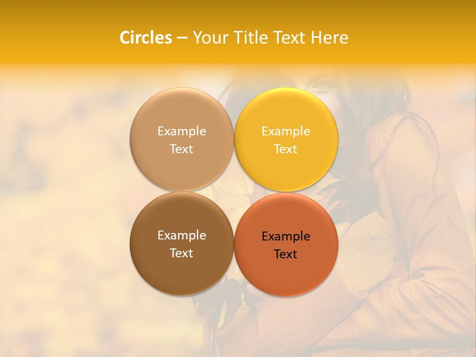 Makeup Expression Fashion PowerPoint Template