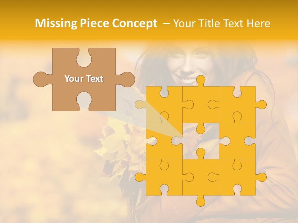 Makeup Expression Fashion PowerPoint Template