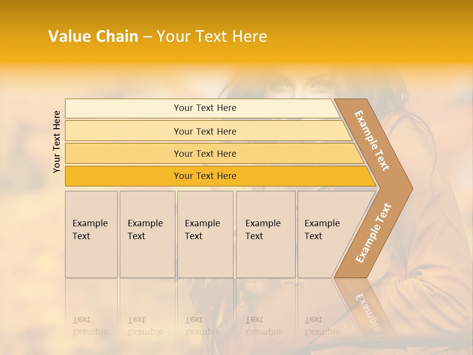 Makeup Expression Fashion PowerPoint Template