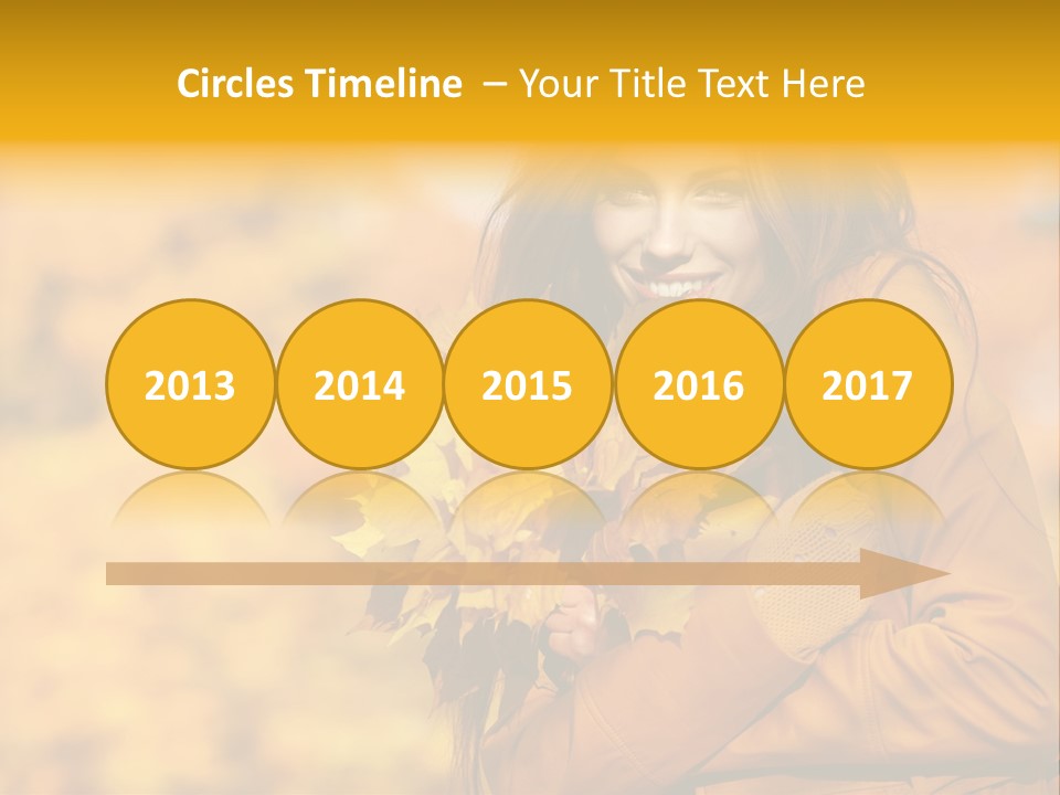 Makeup Expression Fashion PowerPoint Template