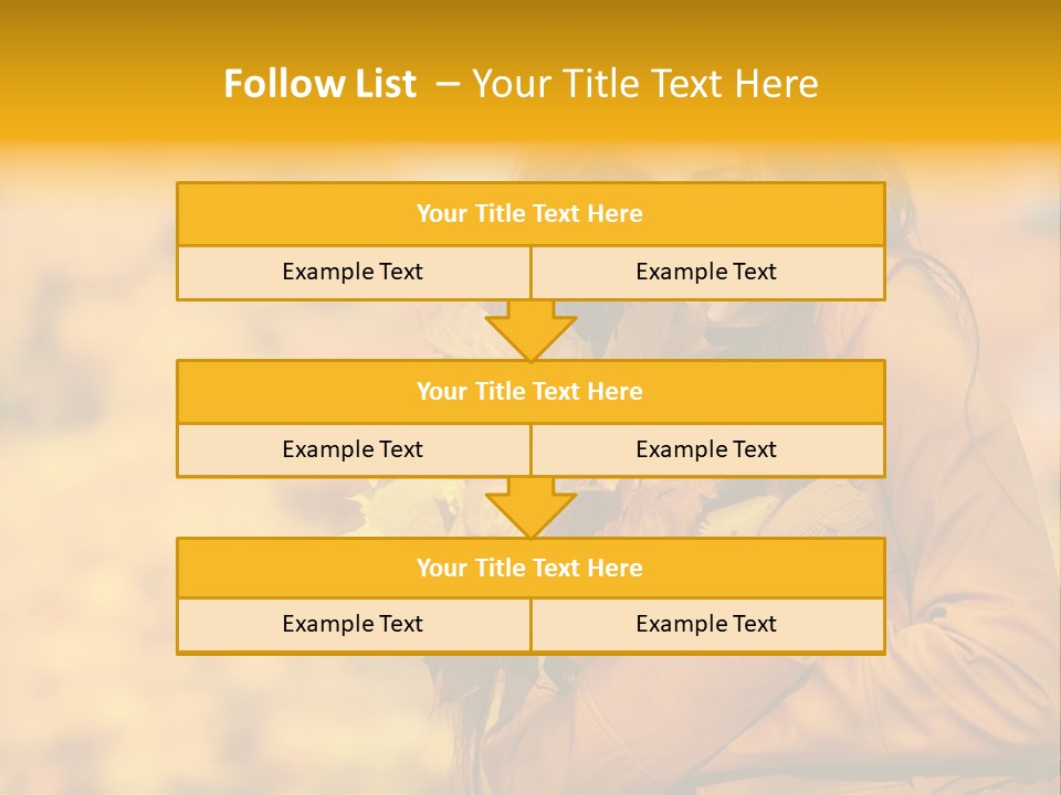 Makeup Expression Fashion PowerPoint Template