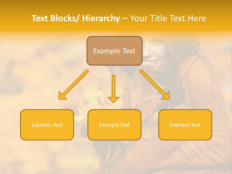 Makeup Expression Fashion PowerPoint Template