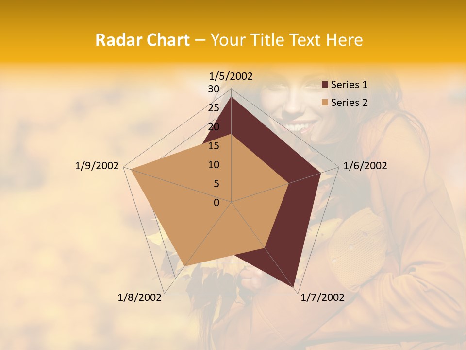 Makeup Expression Fashion PowerPoint Template