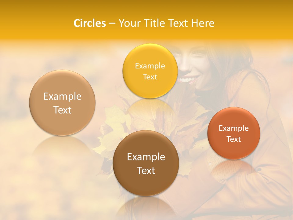 Makeup Expression Fashion PowerPoint Template