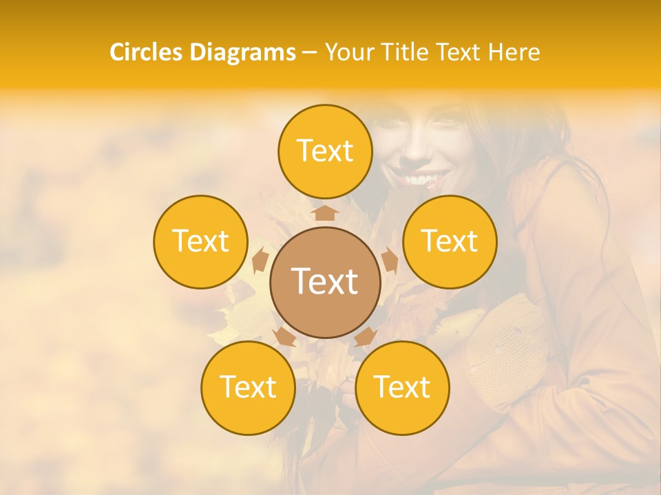 Makeup Expression Fashion PowerPoint Template