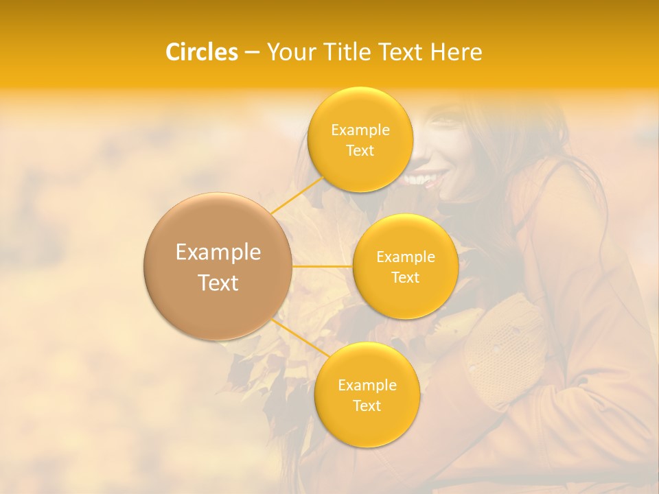 Makeup Expression Fashion PowerPoint Template