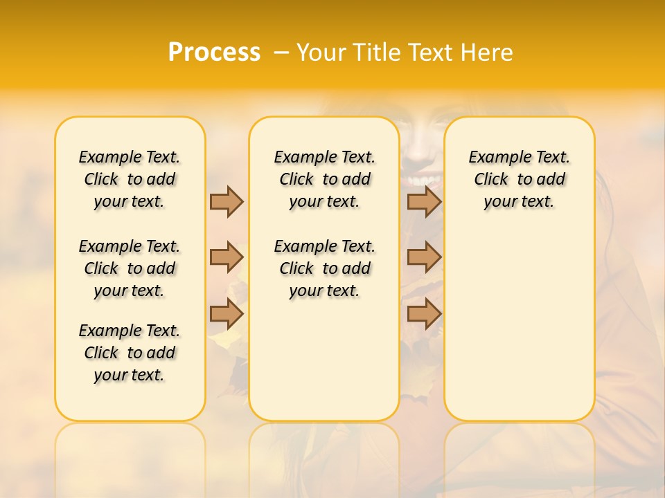 Makeup Expression Fashion PowerPoint Template