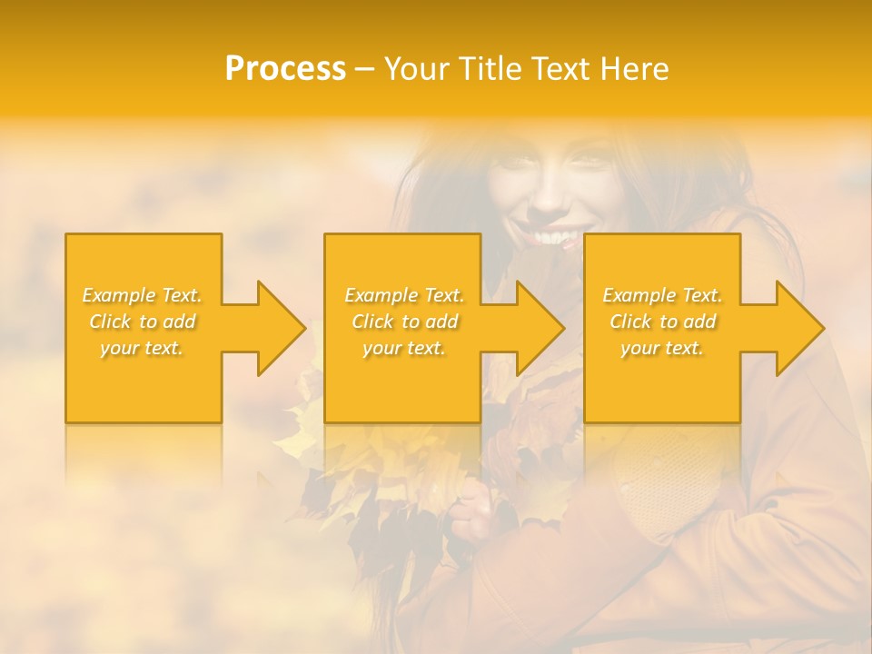 Makeup Expression Fashion PowerPoint Template