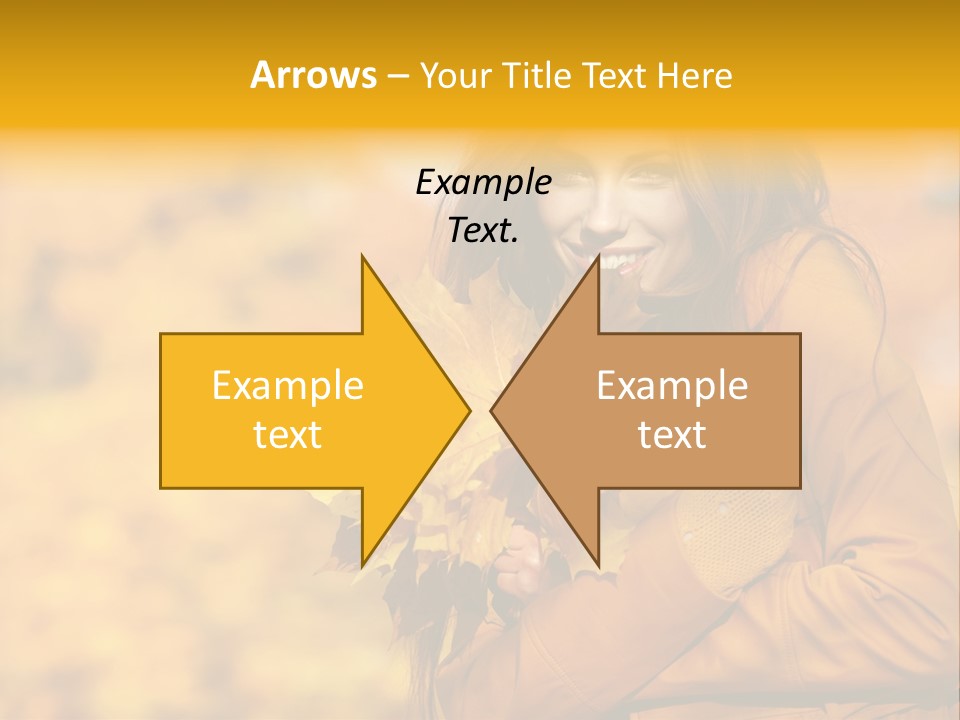 Makeup Expression Fashion PowerPoint Template