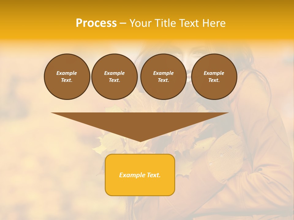 Makeup Expression Fashion PowerPoint Template