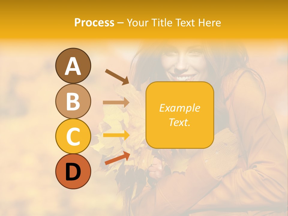 Makeup Expression Fashion PowerPoint Template