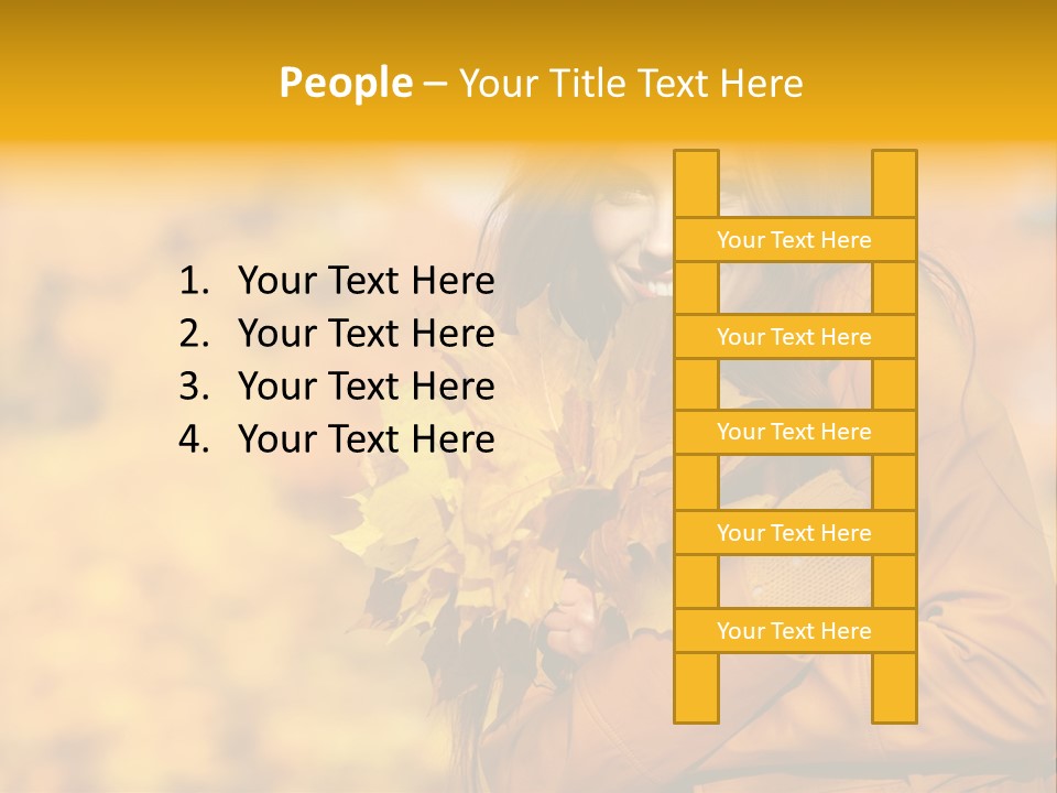 Makeup Expression Fashion PowerPoint Template