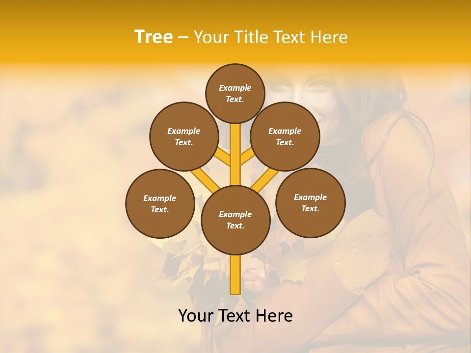 Makeup Expression Fashion PowerPoint Template