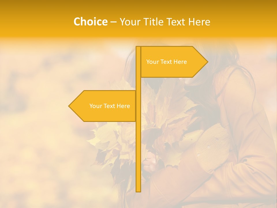 Makeup Expression Fashion PowerPoint Template