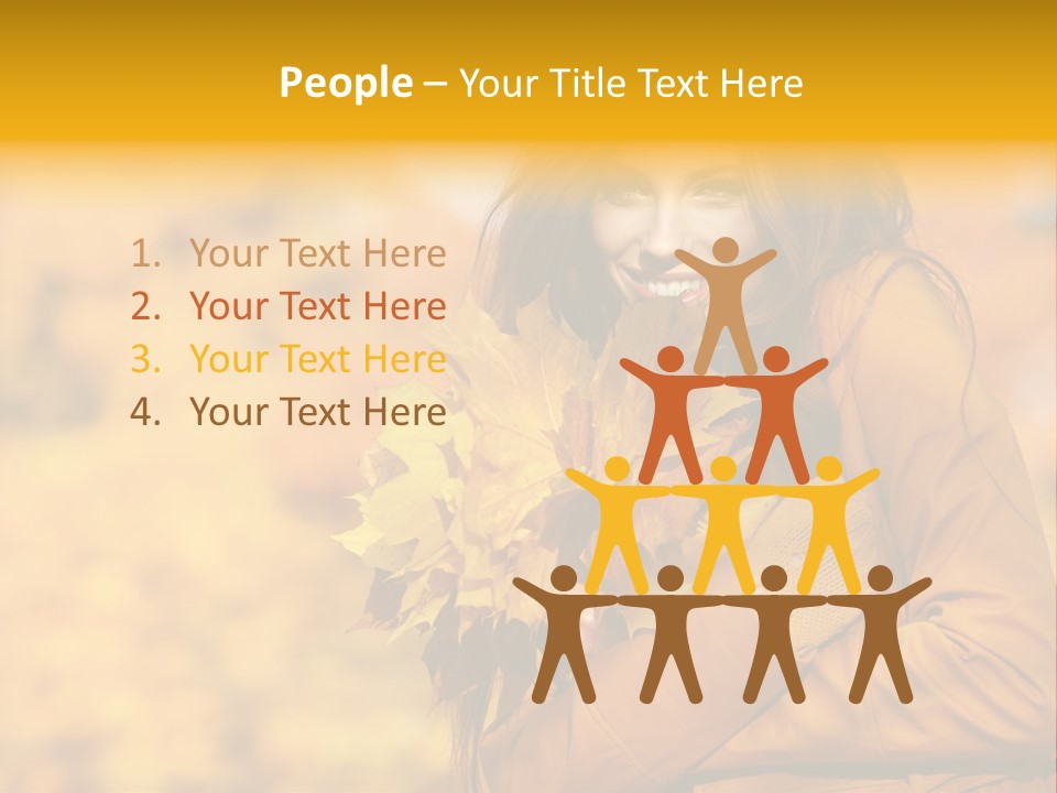 Makeup Expression Fashion PowerPoint Template