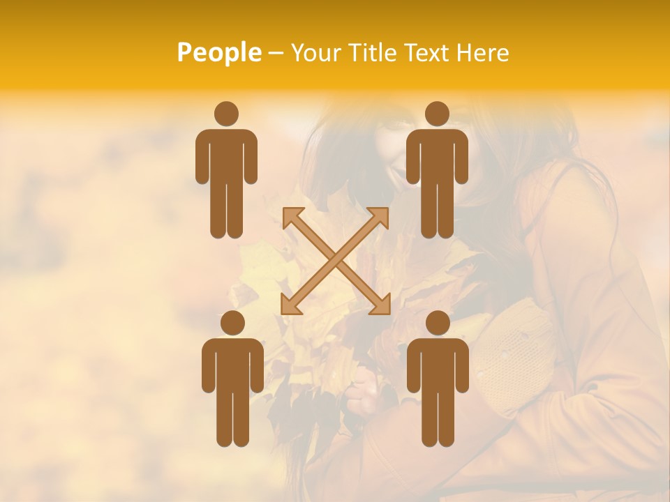 Makeup Expression Fashion PowerPoint Template