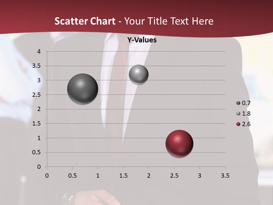 Businessman Blur Copy PowerPoint Template