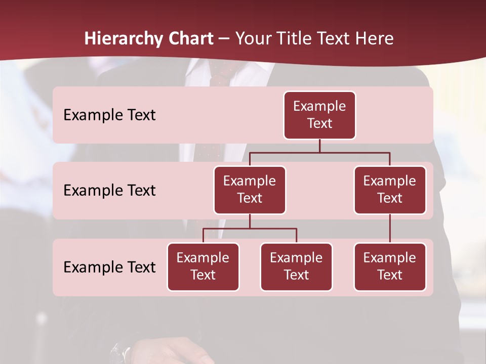Businessman Blur Copy PowerPoint Template