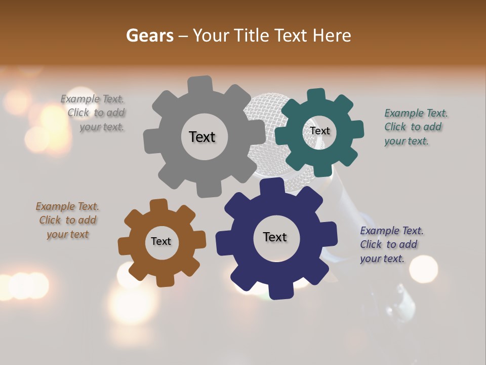 Studio Live Theater PowerPoint Template