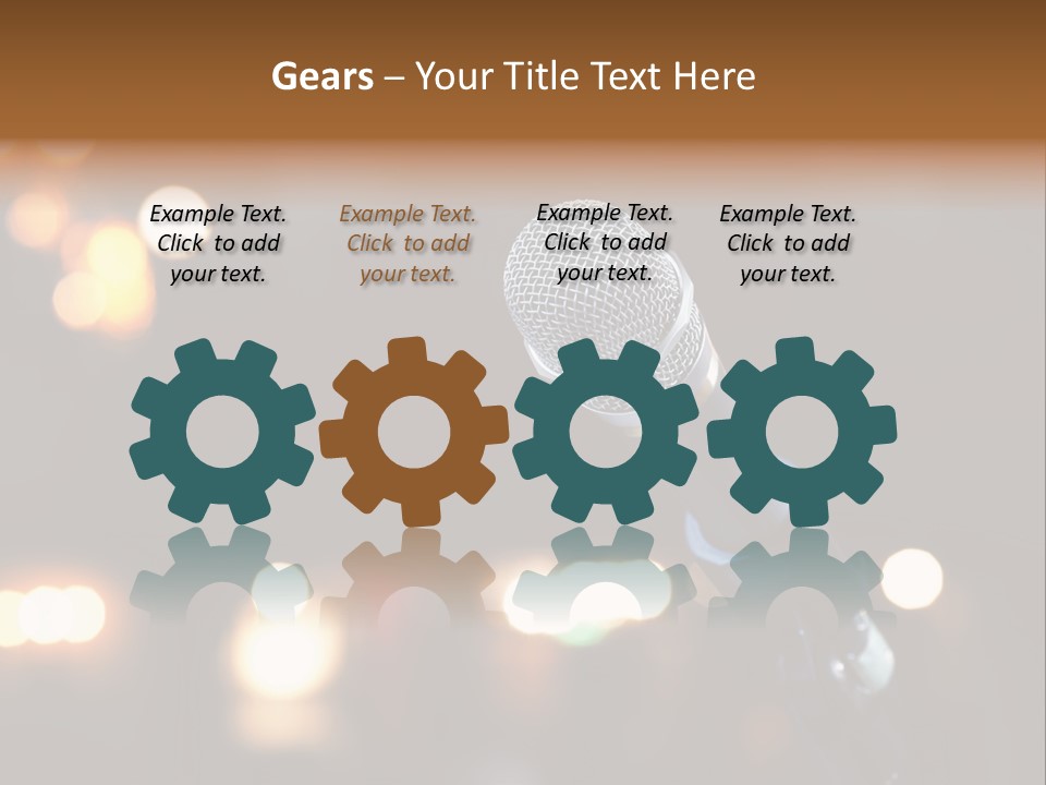 Studio Live Theater PowerPoint Template