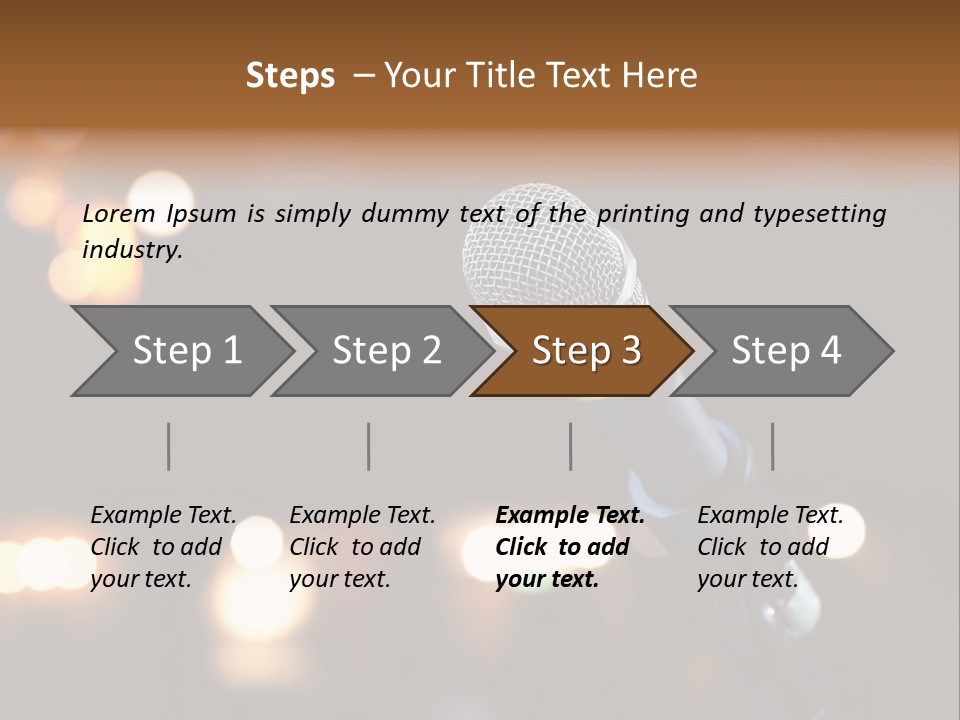 Studio Live Theater PowerPoint Template