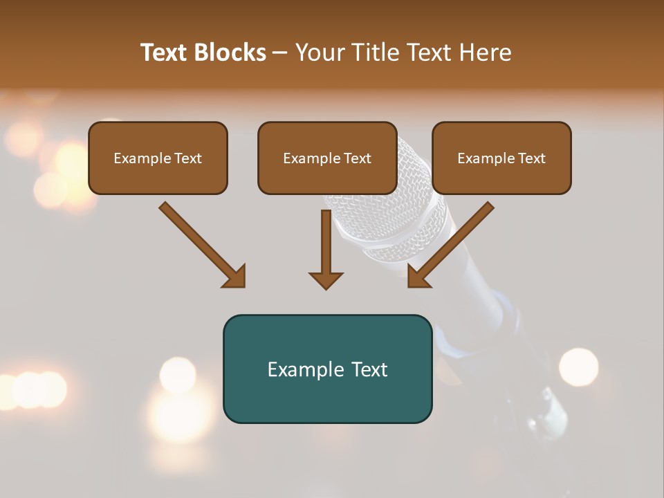 Studio Live Theater PowerPoint Template