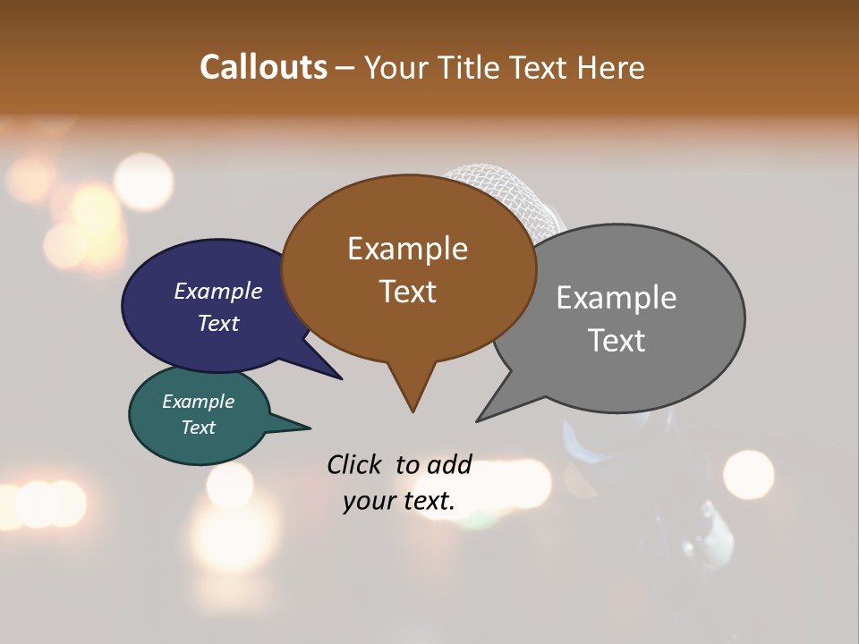 Studio Live Theater PowerPoint Template
