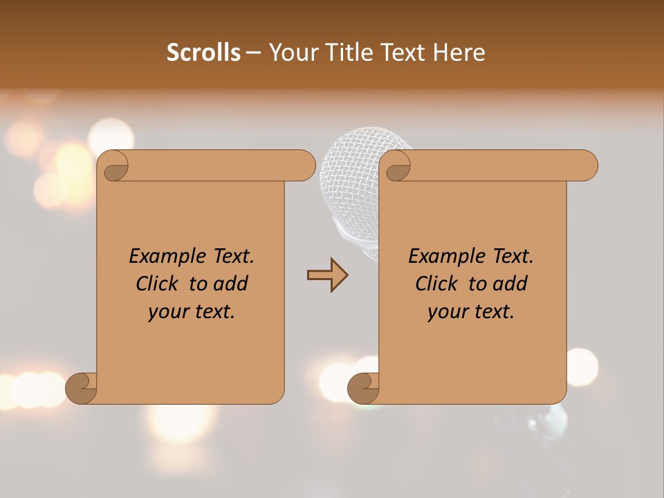 Studio Live Theater PowerPoint Template