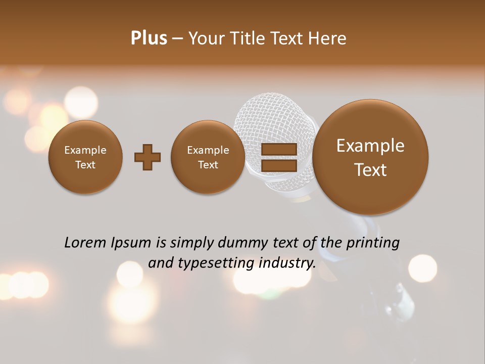 Studio Live Theater PowerPoint Template