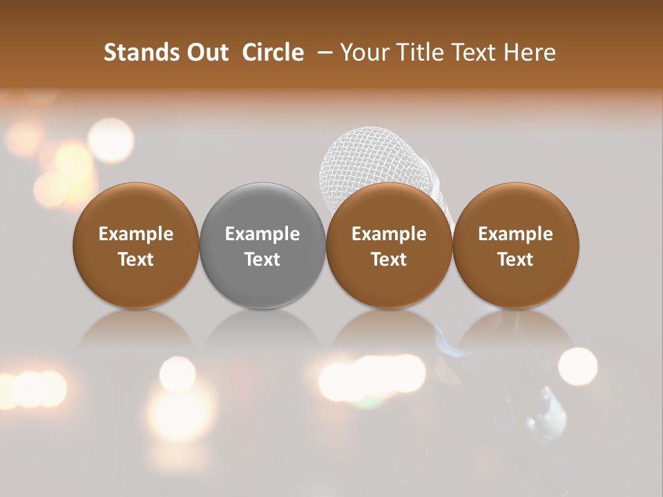 Studio Live Theater PowerPoint Template