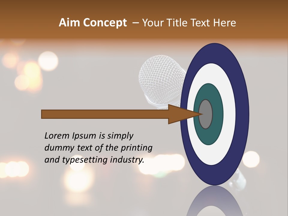 Studio Live Theater PowerPoint Template