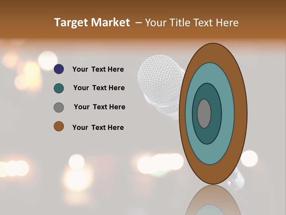 Studio Live Theater PowerPoint Template