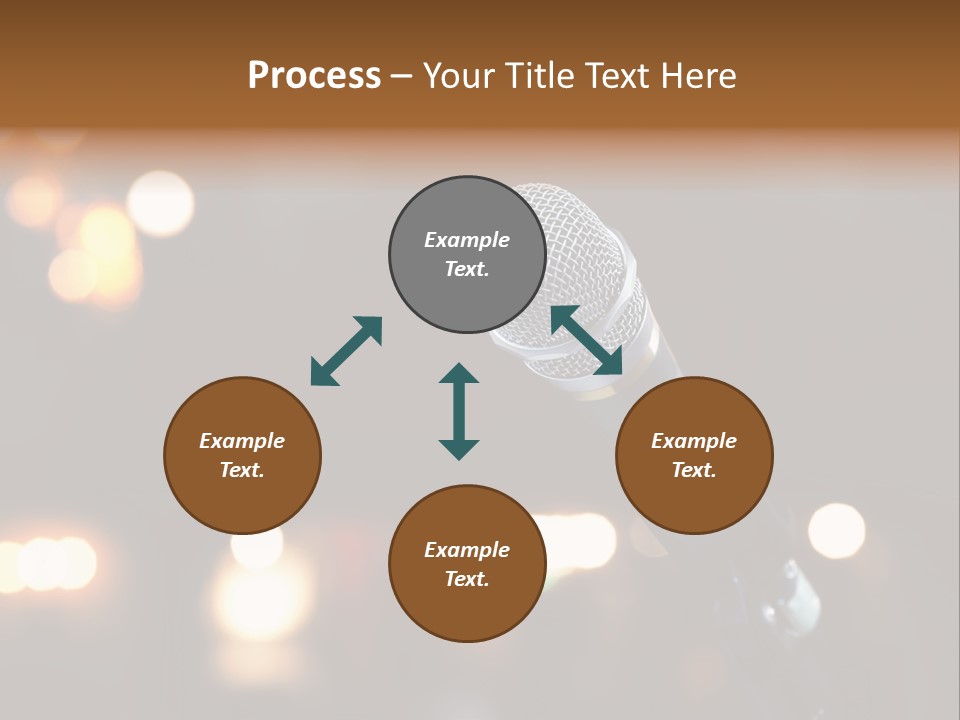 Studio Live Theater PowerPoint Template