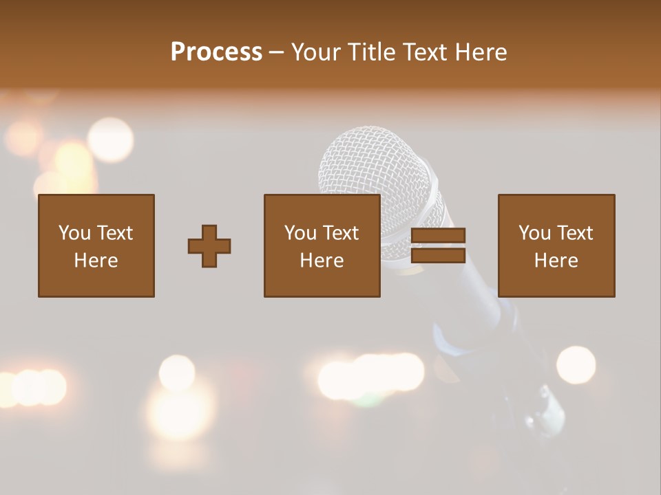 Studio Live Theater PowerPoint Template