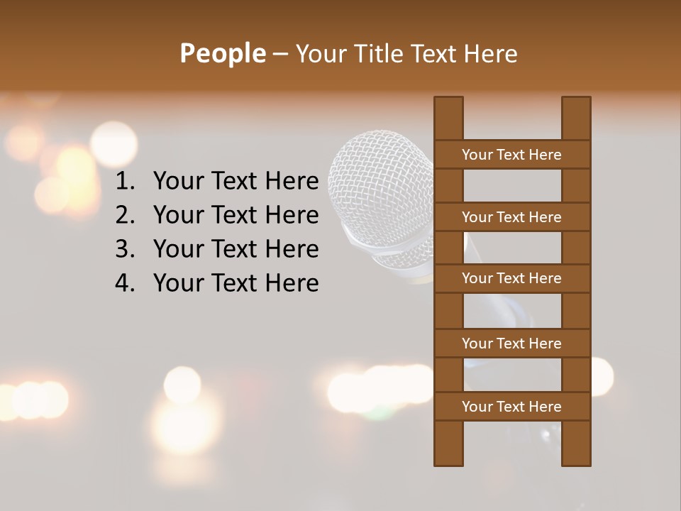 Studio Live Theater PowerPoint Template